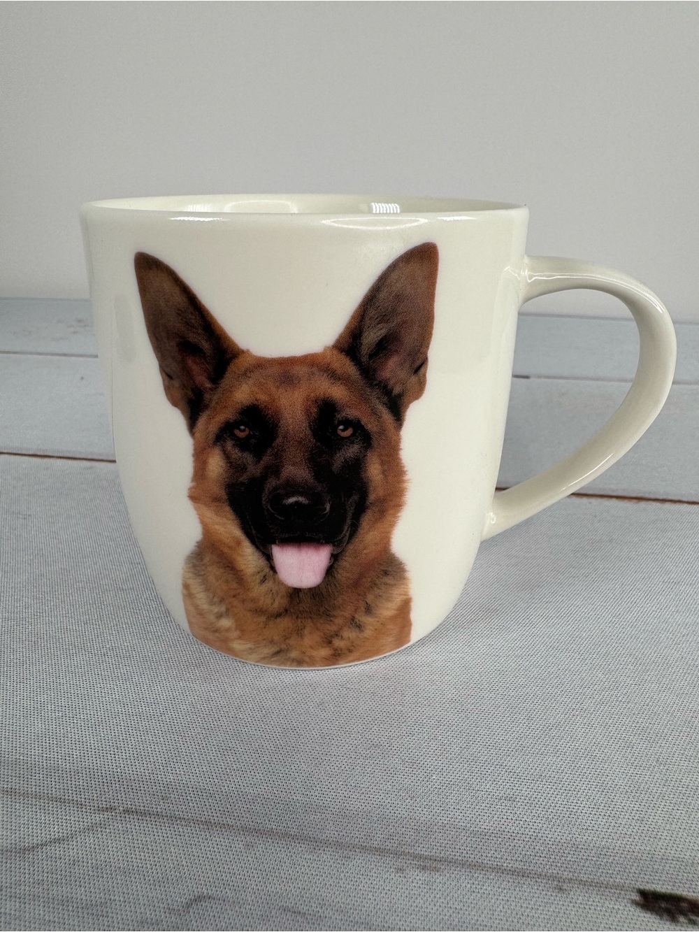 German Shepherd Dog Photo Mug "Pet by Home Essentials" Ceramic Coffee Cup